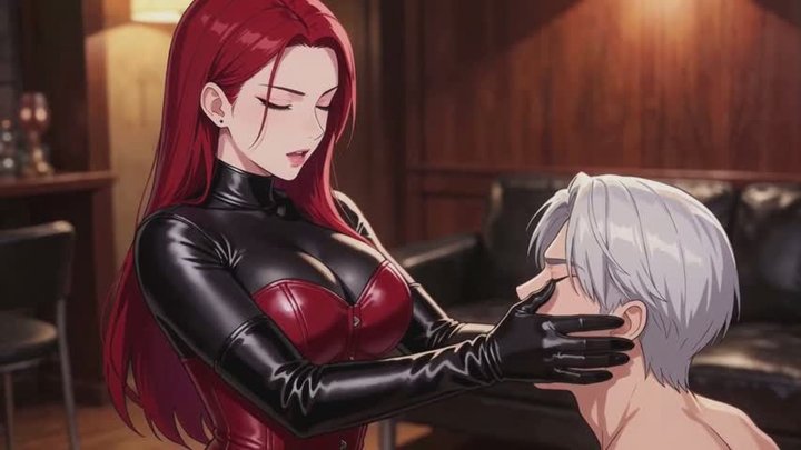 Hand Over Mouth Stories #17B: My Goddess Confession of Gloved Silence (Animated)