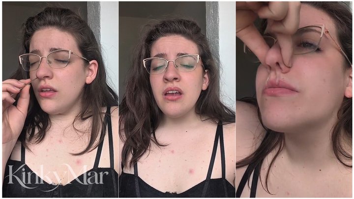 Kinky Mar Induced Sneezing #2 | Messy Sneezes & Loud Nose Blowing