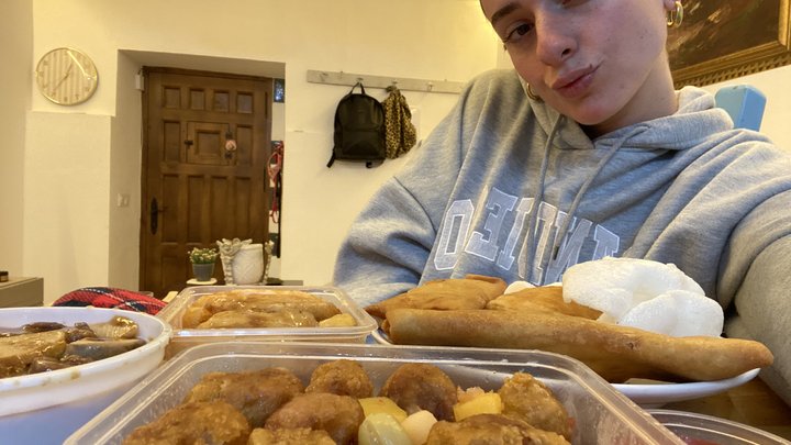 I think I ate way too much. Come watch me throw up. Exclusive video