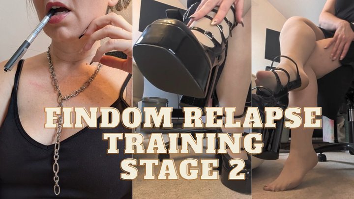 Gentle Findom Relapse Training - Stage 2 - Tip to my heels dangling from my feet