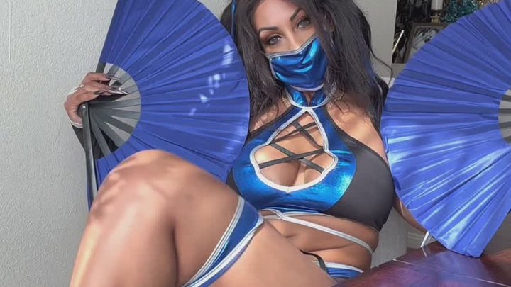 Kitana's Flawless Victory: Cum Countdown