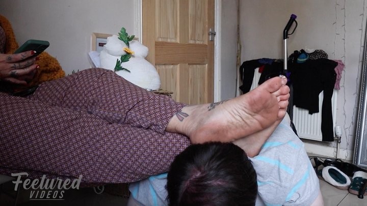 You belong on your hands and knees serving as my footstool (Full HD 1080p MP4)