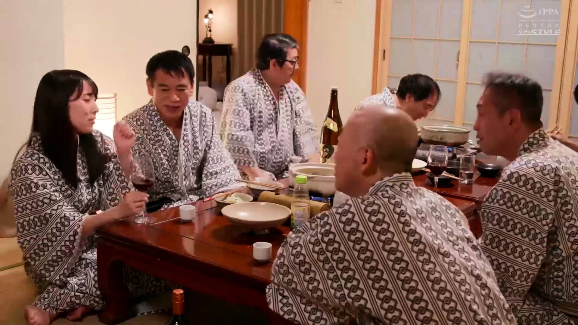 Tokyo hot Japanese group sex creampie