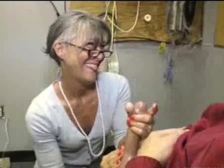 Over 40 milf strokes and handjobs a young stud