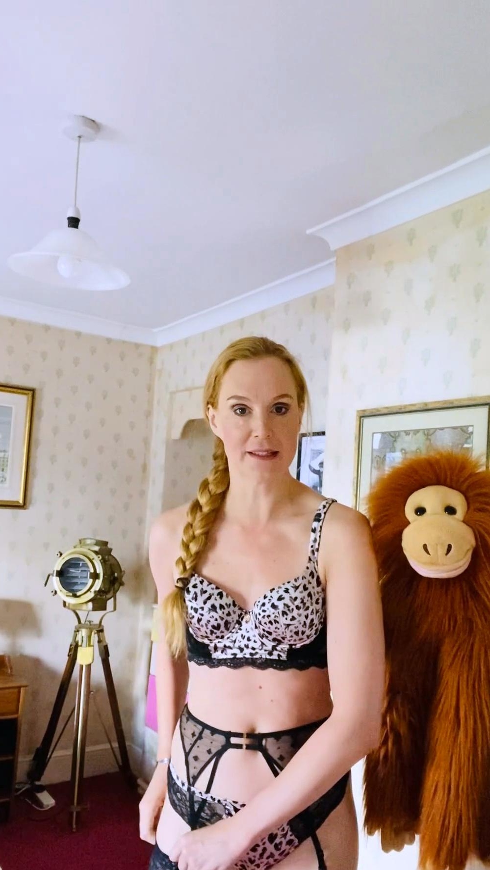 Horny Mature Blonde Solo