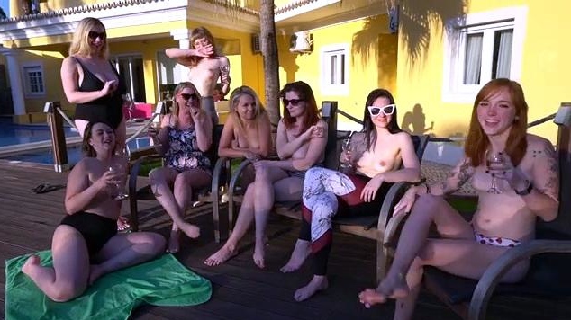 Domino Faye - Pool Party Perv Sph