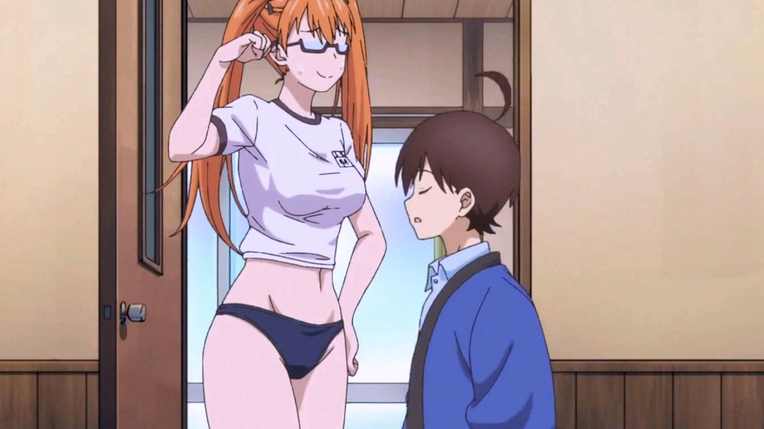 Tall anime volleyball hottie fucks boy hard in dorm sex