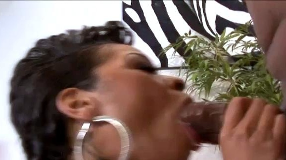 Curvy Ebony BBW Reigna Spice Takes It Hard