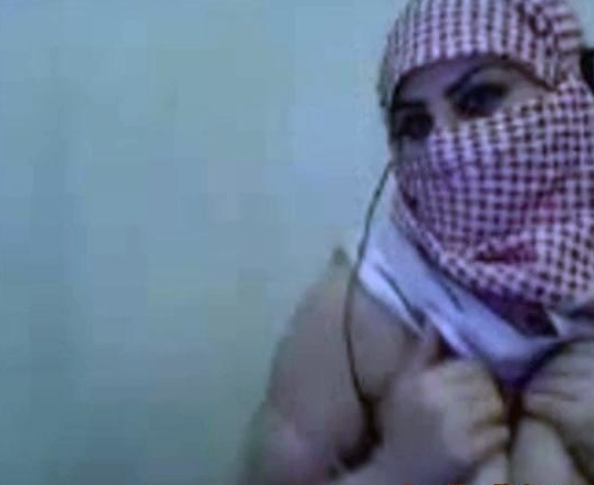 Arab Girl with Big Boobs on Webcam