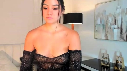 Webcam Teen masturbates and pretends you came in her mouth