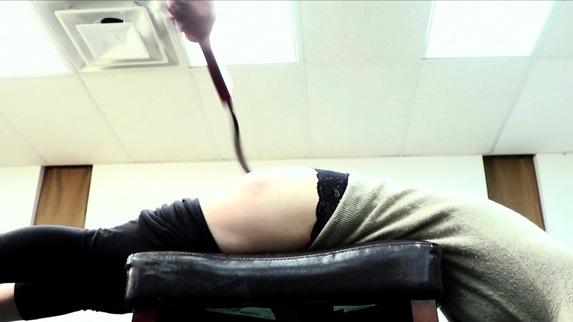 Close Up Transgender Cumshot