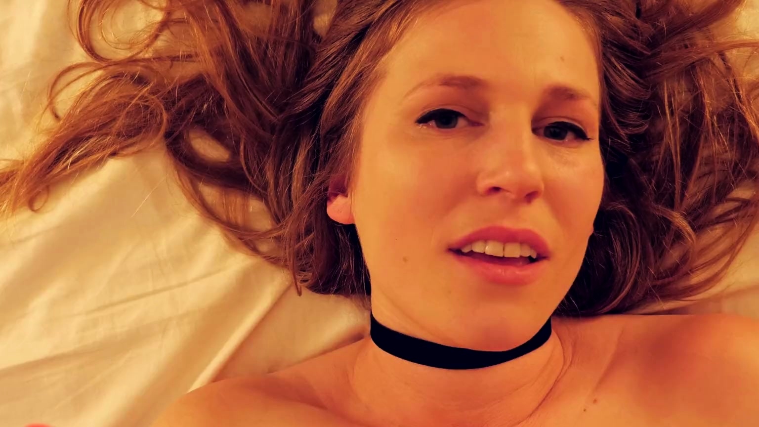 Amateur redhead blowing pov style