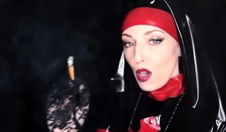 MistressLucyXX - Smoke &amp; Stroke For Satan Joi