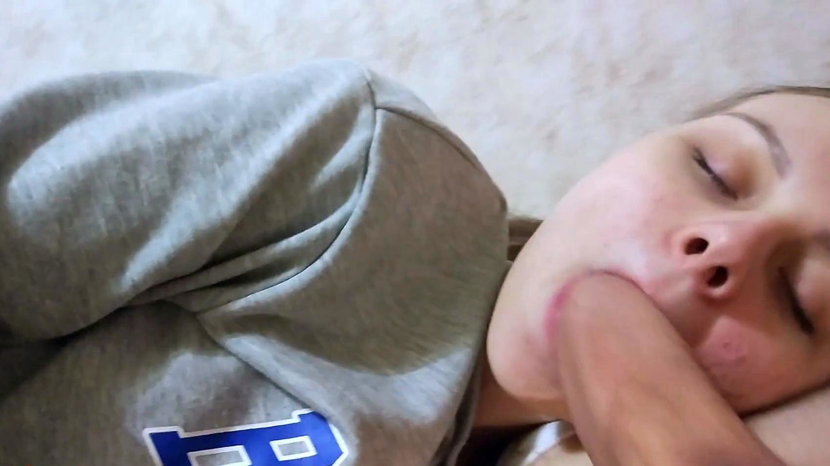 I Shoot by Myself how his Big Dick Fucks my Mouth hiYouth