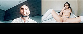 You really want me to get naked and touch my pussy stepdad?